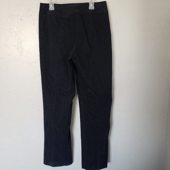Pendleton Black Velvet Pants 6 Dress Work Slacks - Picture 4 of 7